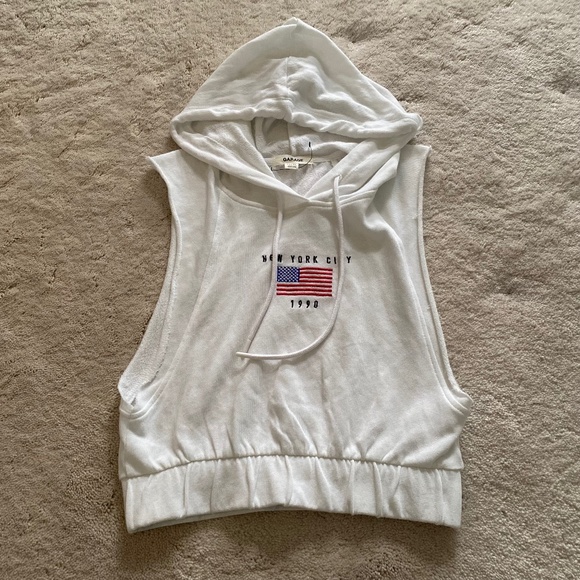 Garage "New York City 1998" Muscle Tee W/ Hood - Picture 1 of 4